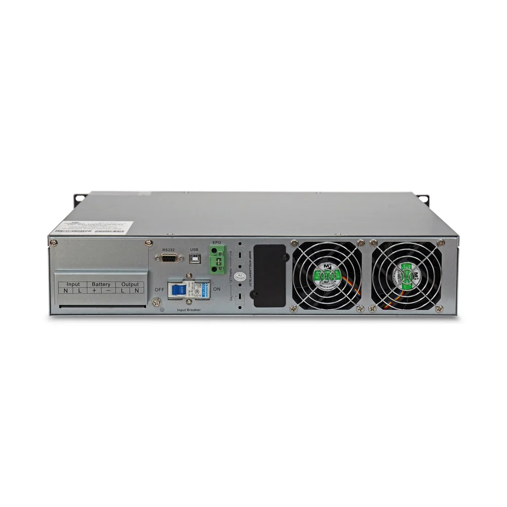 Джерело безперебійного живлення Kraft KRF-RM/10KVA/10KW/Ex Pro Online UPS під зовнішній акумулятор фото 2