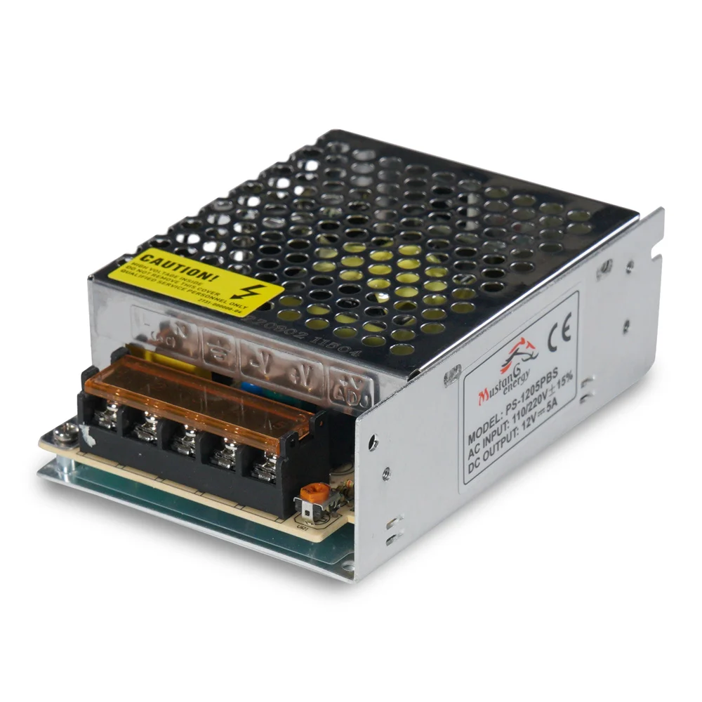Блок живлення Mustang Energy PS-1205PBS 12V/5A 