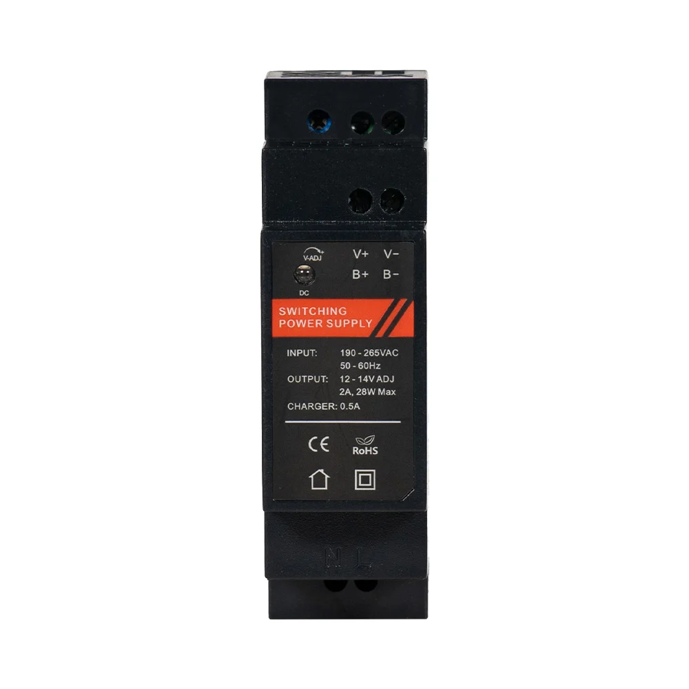 Джерело безперебійного живлення Kraft PSU-1202DIN(P) з кріпленням на DIN-рейку 