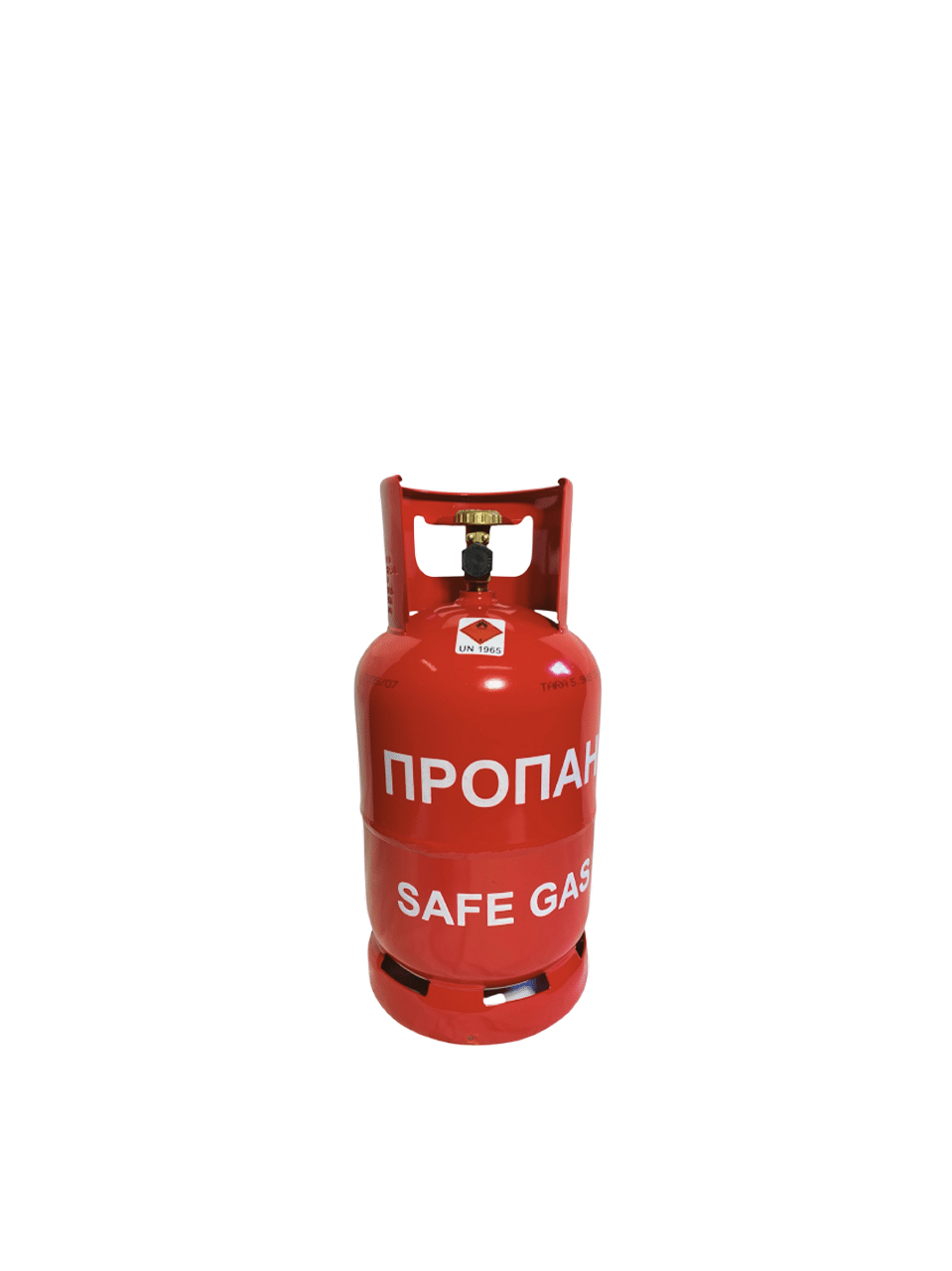 Металевий газовий балон Safegas 12.3 л фото 2
