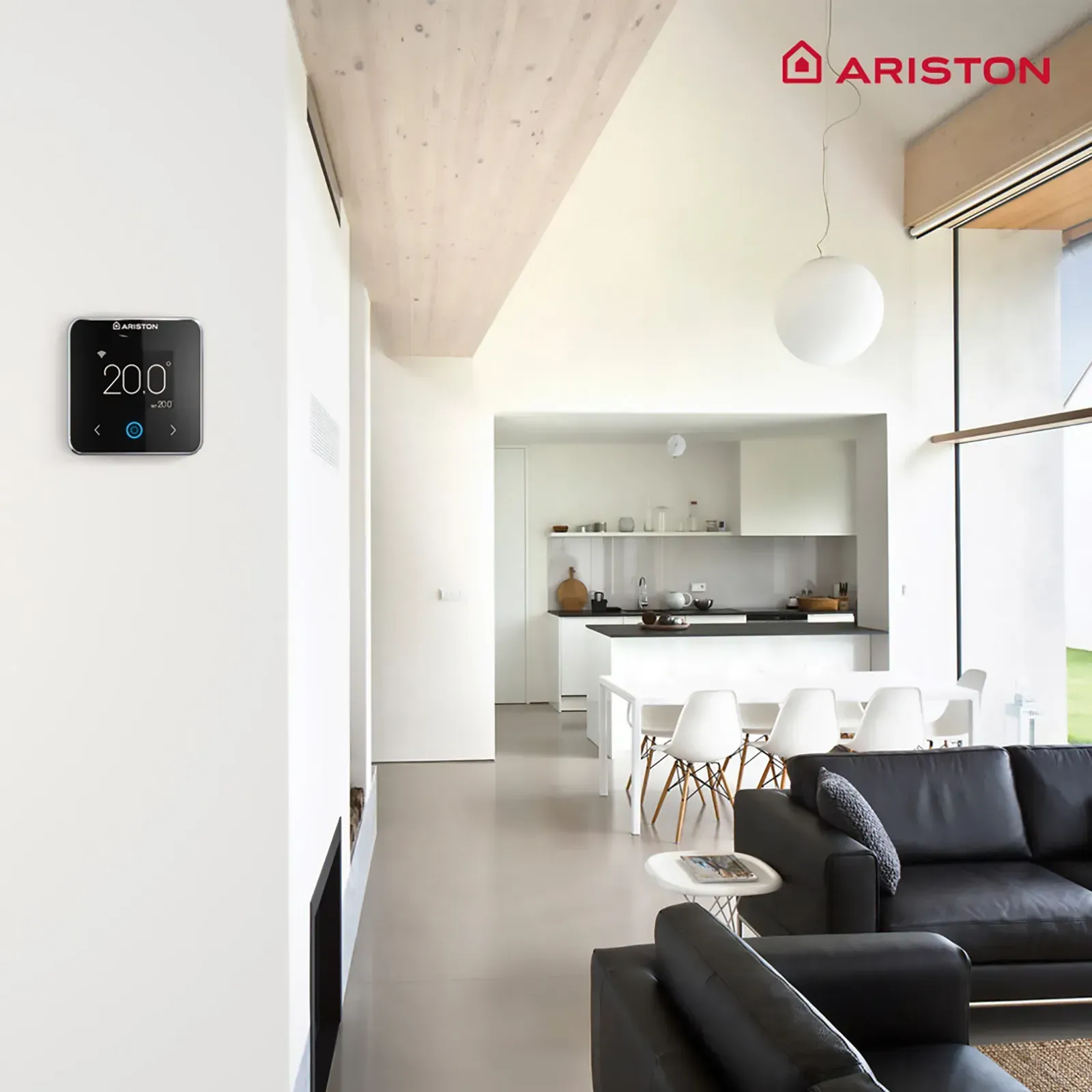 Датчик кімнатної температури Ariston Cube S Net (чорний) фото 5 Датчик кімнатної температури Ariston Cube S Net (чорний) фото 5