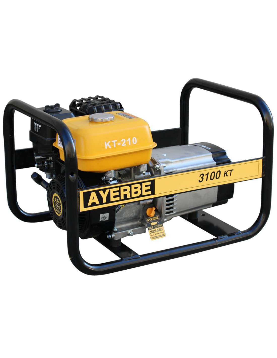 Генератор Ayerbe AY 3100 KT MN двигун Kiotsu KT168E 2,5 кВт однофазний Генератор Ayerbe AY 3100 KT MN двигун Kiotsu KT168E 2,5 кВт однофазний