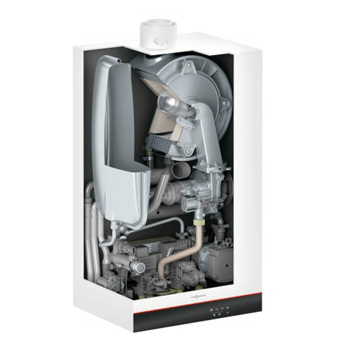 Пакет Viessmann: одноконтурний котел Vitodens 050-W B0HA 25 кВт з комплектом димоходу фото 3