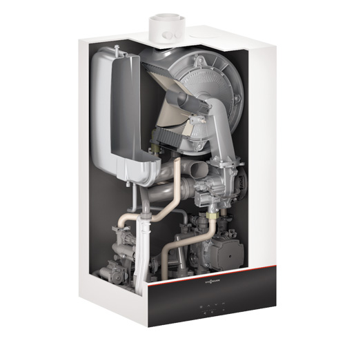 Пакет Viessmann Vitodens 100-W B1HG 32 кВт конденсаційний одноконтурний з комплектом димоходу фото 3 Пакет Viessmann Vitodens 100-W B1HG 32 кВт конденсаційний одноконтурний з комплектом димоходу фото 3