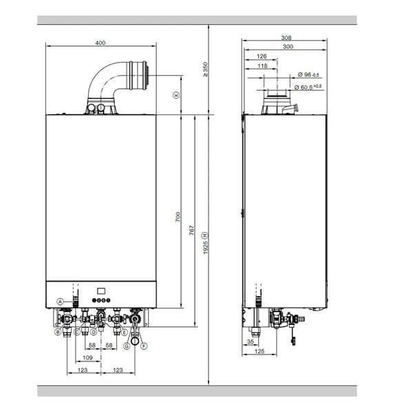 Котел Viessmann Vitodens Classic BPKB-25 25 кВт конденсаційний двоконтурний фото 3 Котел Viessmann Vitodens Classic BPKB-25 25 кВт конденсаційний двоконтурний фото 3