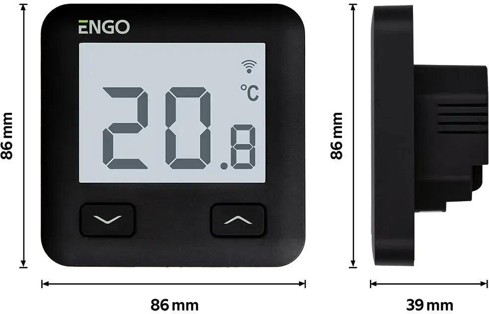 Інтернет-термостат Engo Controls E10-B Wi-Fi, 230B фото 3