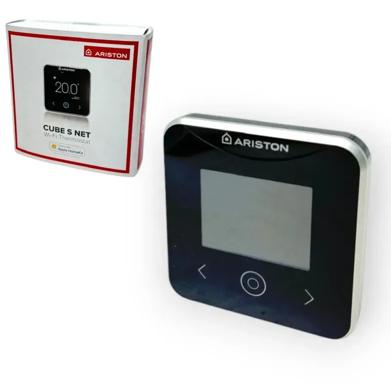 Датчик кімнатної температури Ariston Cube S Net (чорний) фото 4 Датчик кімнатної температури Ariston Cube S Net (чорний) фото 4