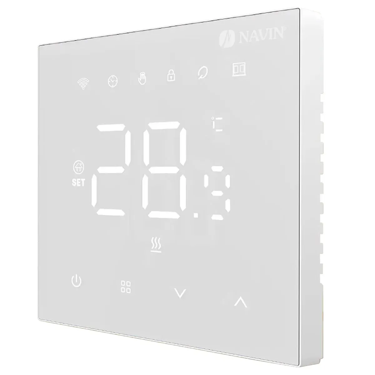 Терморегулятор NAVIN WT410 W-3А Wi-Fi, білий 