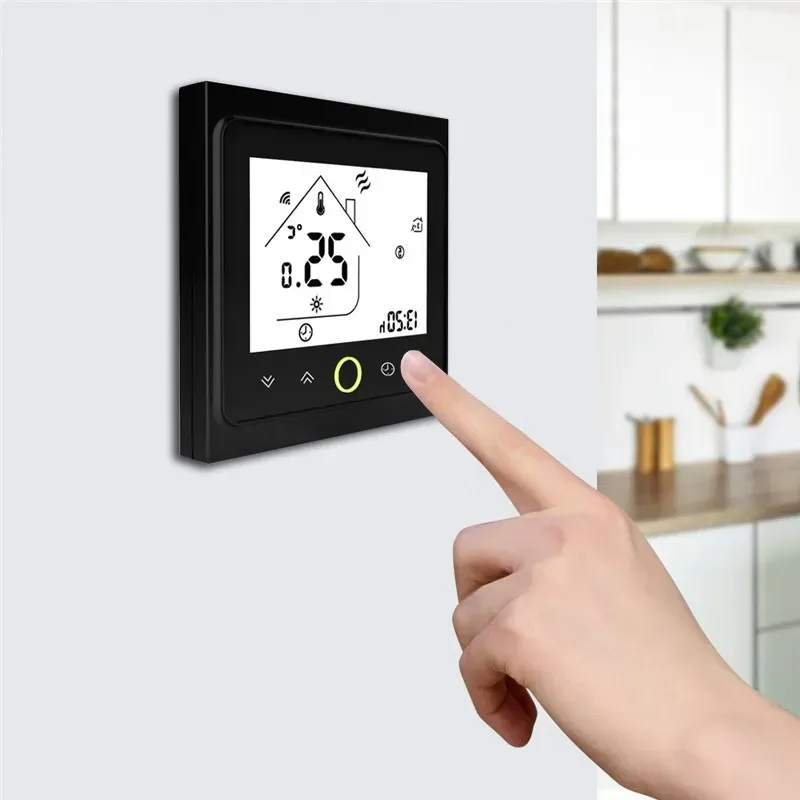 Термостат Tervix ZigBee для водяної/електричної теплої підлоги, з датчиком 3м. (117130) фото 3 Термостат Tervix ZigBee для водяної/електричної теплої підлоги, з датчиком 3м. (117130) фото 3