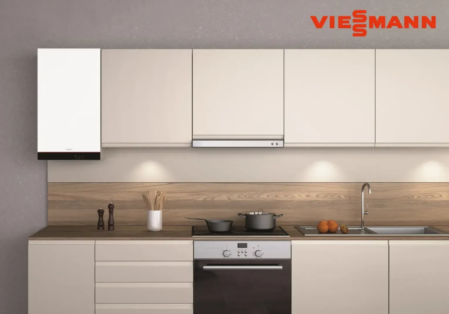 Газовий котел Viessmann Vitodens 050-W BOHA 25 кВт + коаксіальна труба (Z024846) фото 5