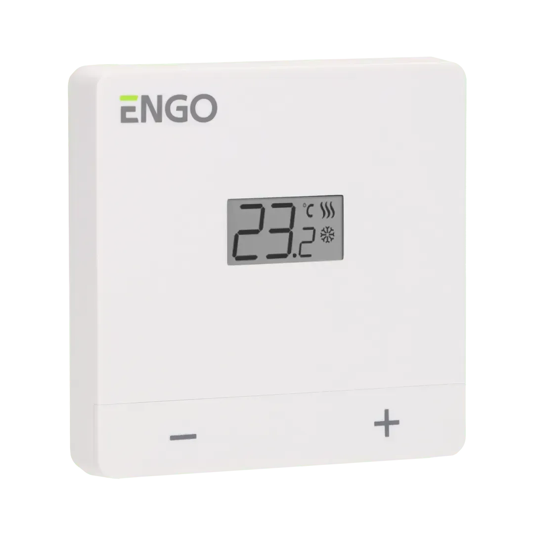 Дротовий добовий термостат Engo Controls EASYBATW 2хААА фото 3