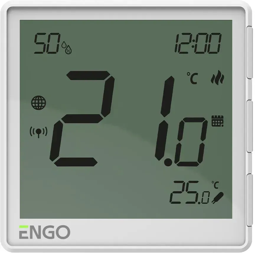 Інтернет-термостат прихованого монтажу Engo Controls EONE230W Wi-Fi ZigBee 3.0 