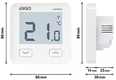 Інтернет-термостат Engo Controls E10-W Wi-Fi, 230В фото 3