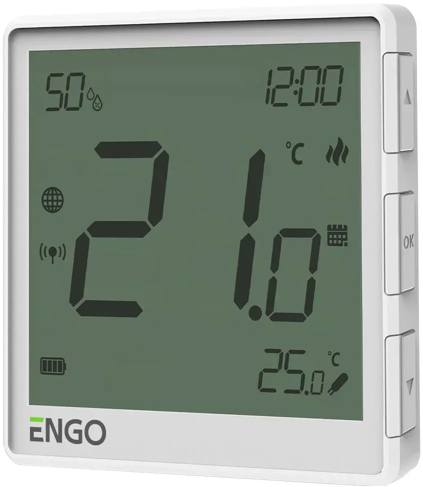 Інтернет-термостат Engo Controls EONEBATW Wi-Fi ZigBee 3.0 