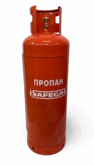 Металевий пропановий балон 50 л Safegas Металевий пропановий балон 50 л Safegas