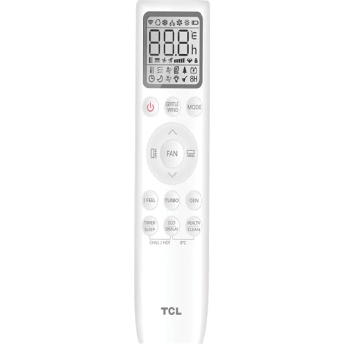 Кондиціонер TCL TAC-24CHSD/ZG41IHB Black HeatPump R32 WI-FI фото 2 Кондиціонер TCL TAC-24CHSD/ZG41IHB Black HeatPump R32 WI-FI фото 2