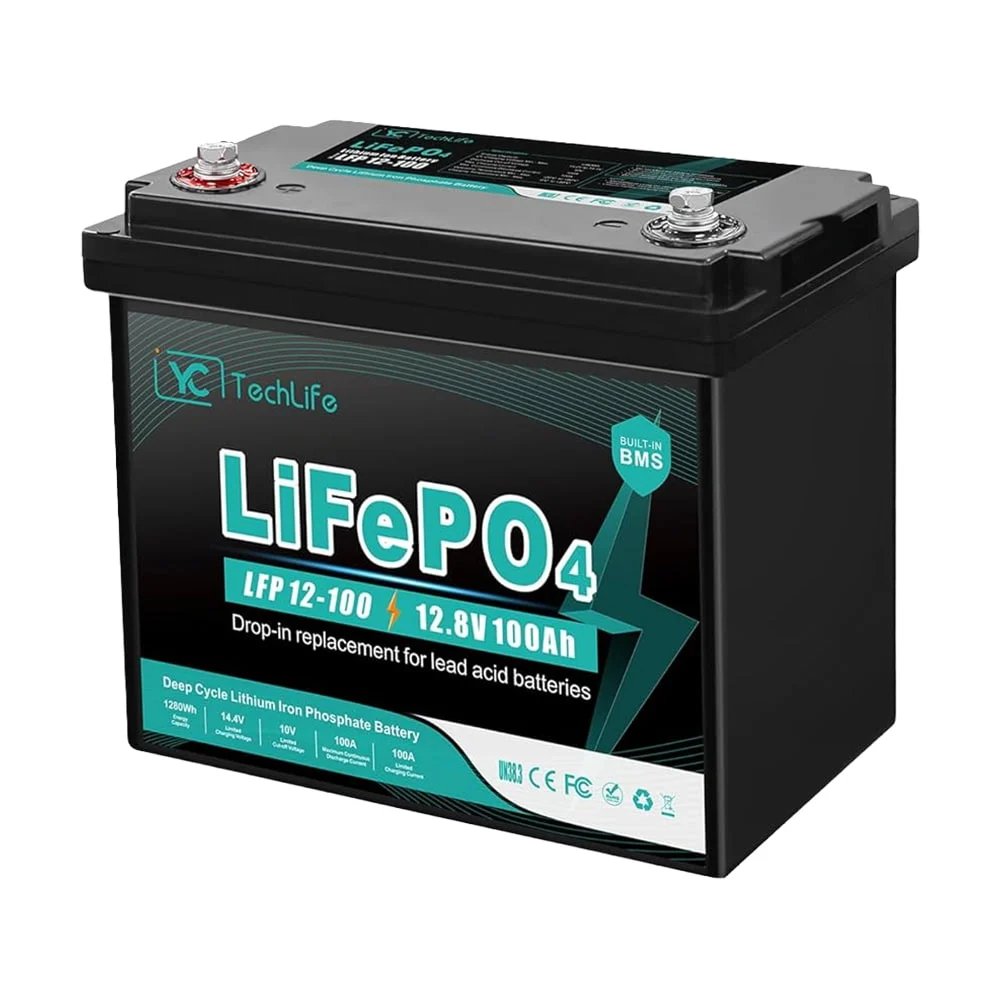 Акумуляторна батарея літій-залізо-фосфатна 12.8В 100А*год EverExceed LFP 12-100 (LDP 12-100) LiFePO4 