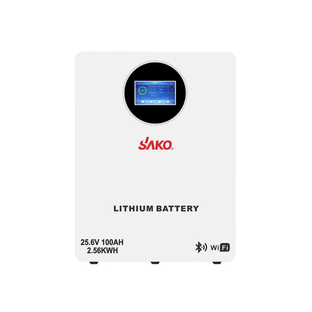 Акумуляторна батарея літій-залізо-фосфатна LiFePO4 100А*год 25.6В 2560Вт*год Sako Li-Sun series SK-25.6V100Ah настінний / підлоговий монтаж 