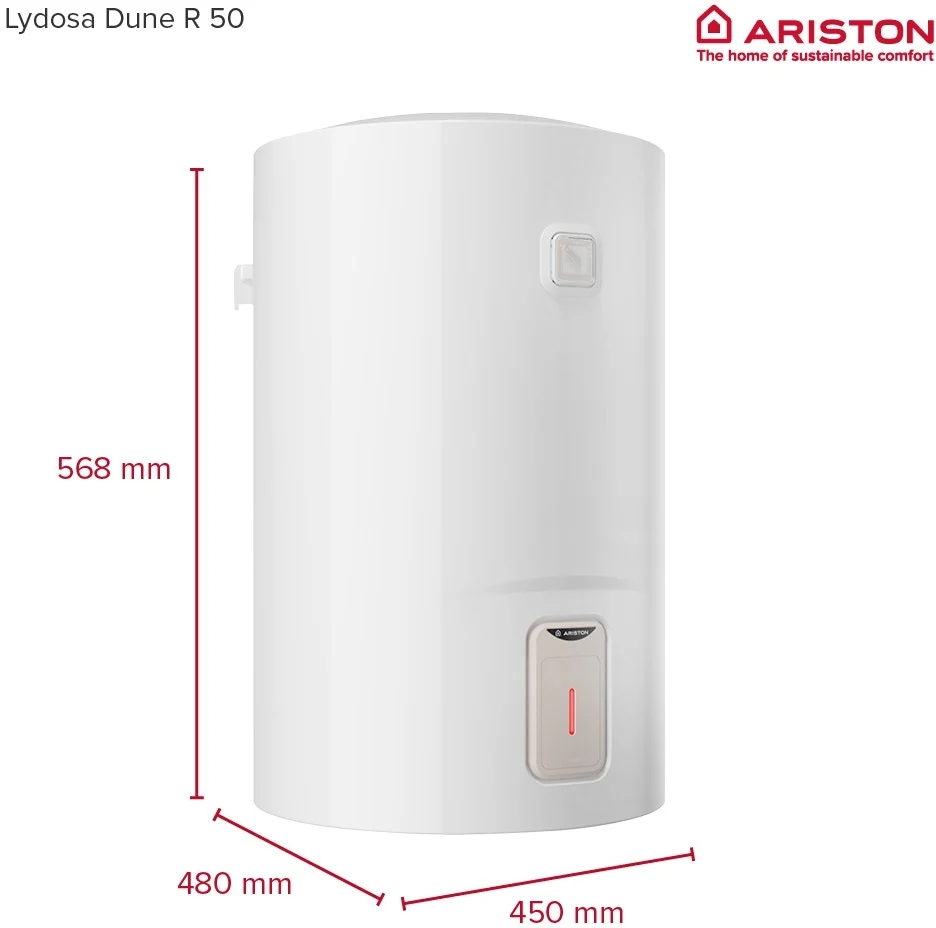 Водонагрівач Ariston LYDOS DUNE R  50 V 1,5K PL EU фото 2