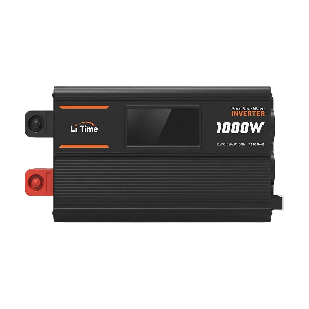 Автономний однофазний інвертор 1kW/12V LiTime L12V1KW-EN-D фото 2 Автономний однофазний інвертор 1kW/12V LiTime L12V1KW-EN-D фото 2