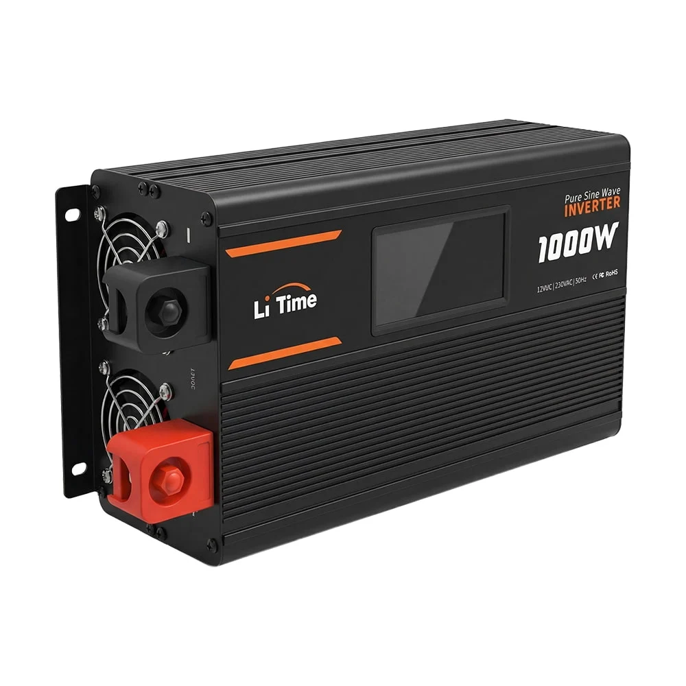 Автономний однофазний інвертор 1kW/12V LiTime L12V1KW-EN-D фото 5 Автономний однофазний інвертор 1kW/12V LiTime L12V1KW-EN-D фото 5