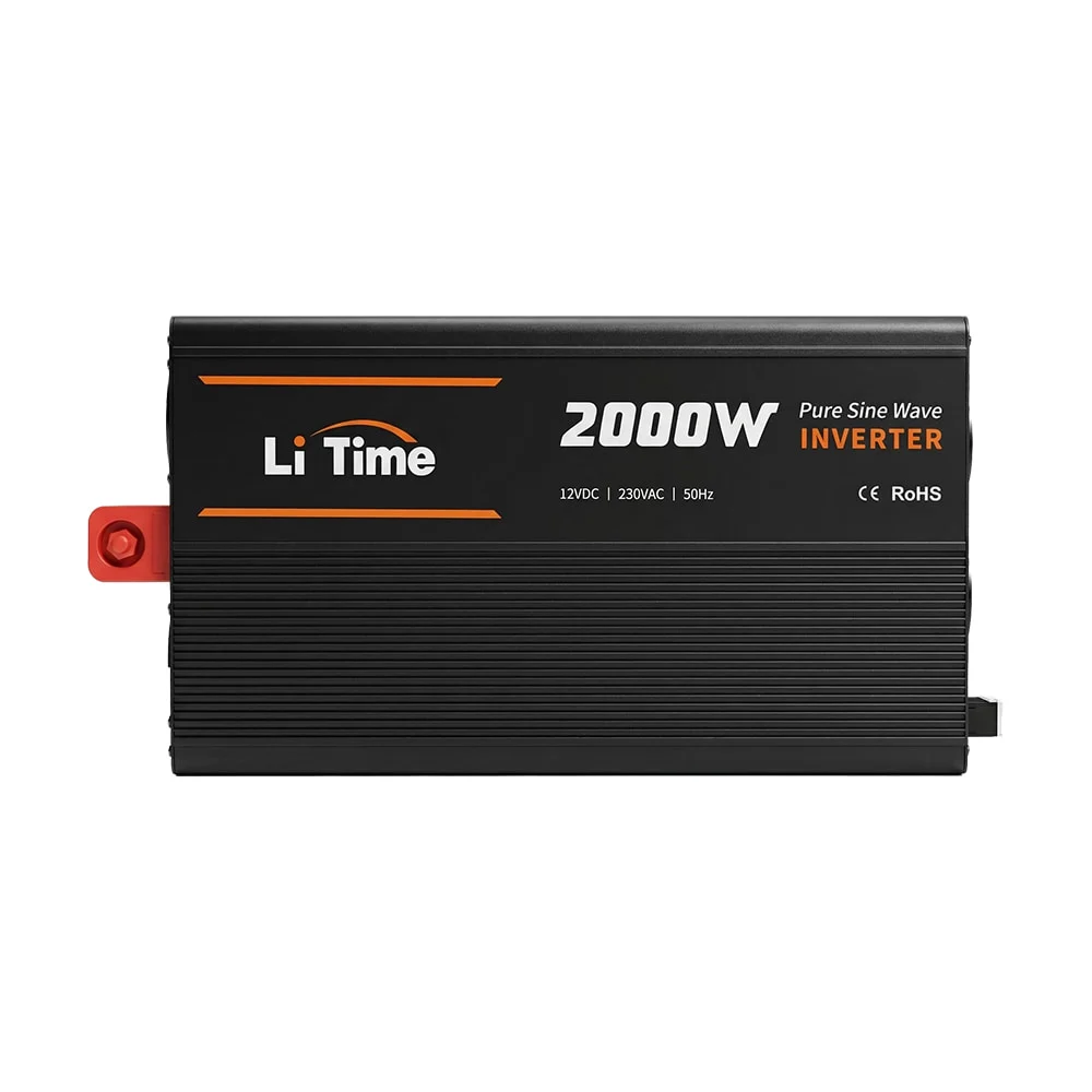 Автономний однофазний інвертор 2kW/12V LiTime L12V2KW-EN-Z фото 2 Автономний однофазний інвертор 2kW/12V LiTime L12V2KW-EN-Z фото 2