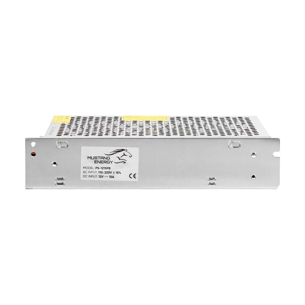 Блок живлення Mustang Energy PS-1215PB 12V/15A фото 3 Блок живлення Mustang Energy PS-1215PB 12V/15A фото 3