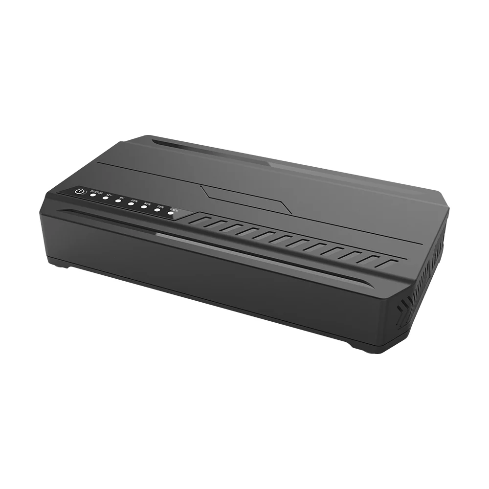 Джерело безперебійного живлення DC UPS Trinix TRX-MUPS-1848 Type-C (24000mAh LiFePo4) 5V/9V/12V/48V/PoE, LiFePo4 4*6Ah, для роутера і медіаконвертера 