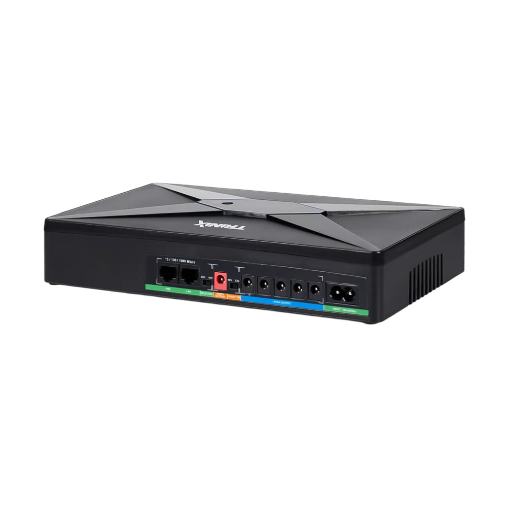 Джерело безперебійного живлення DC UPS Trinix TRX-MUPS-48100 Type-C (4*6000mAh LiFePo4) 5V/12V/24V/48V/52V/PoE, LiFePO4 4*6Ah, для роутера і медіаконвертера фото 3 Джерело безперебійного живлення DC UPS Trinix TRX-MUPS-48100 Type-C (4*6000mAh LiFePo4) 5V/12V/24V/48V/52V/PoE, LiFePO4 4*6Ah, для роутера і медіаконвертера фото 3