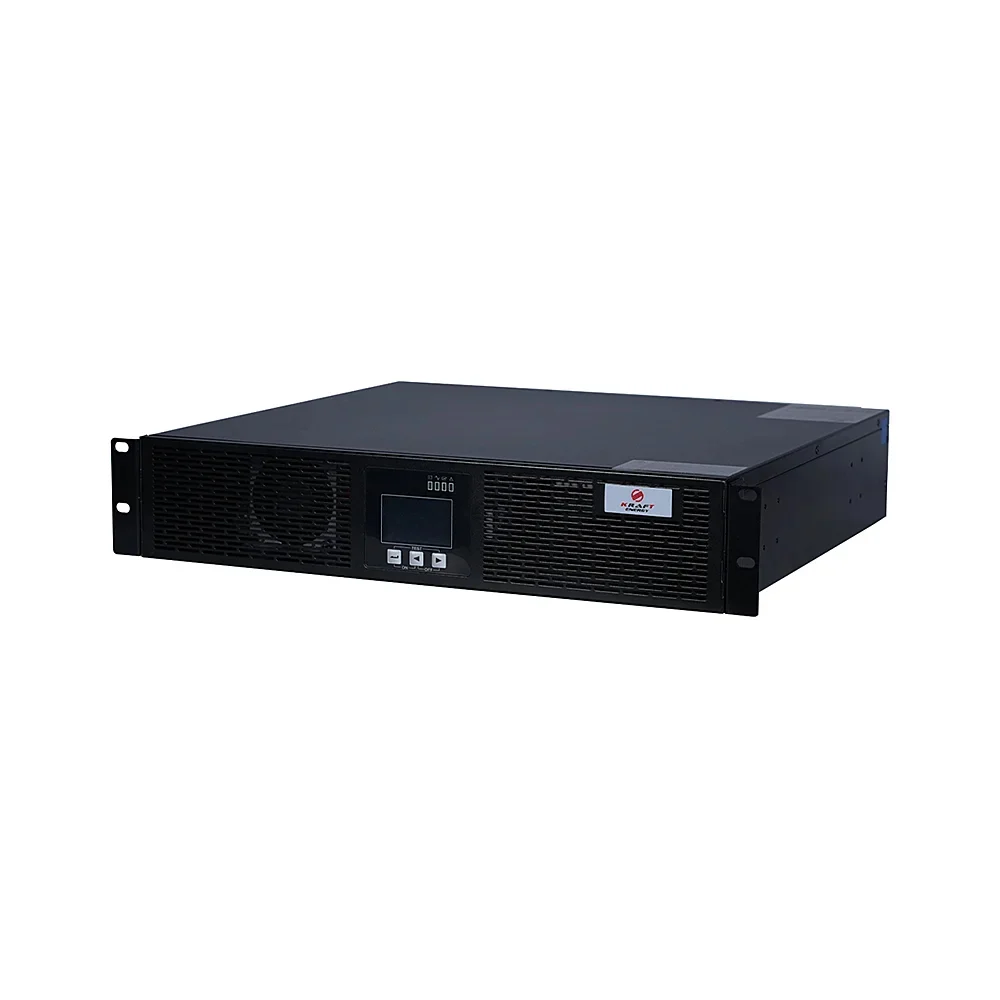 Джерело безперебійного живлення Kraft KRF-RM/2000VA/2KW/Ex Pro Online UPS під зовнішній акумулятор фото 3 Джерело безперебійного живлення Kraft KRF-RM/2000VA/2KW/Ex Pro Online UPS під зовнішній акумулятор фото 3