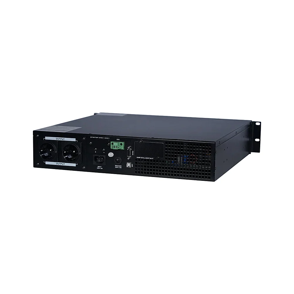 Джерело безперебійного живлення Kraft KRF-RM/2000VA/2KW/Ex Pro Online UPS під зовнішній акумулятор фото 4 Джерело безперебійного живлення Kraft KRF-RM/2000VA/2KW/Ex Pro Online UPS під зовнішній акумулятор фото 4