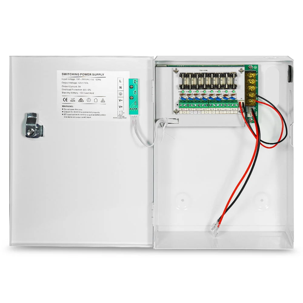 Джерело безперебійного живлення Kraft PSU-1205/8CH фото 5 Джерело безперебійного живлення Kraft PSU-1205/8CH фото 5