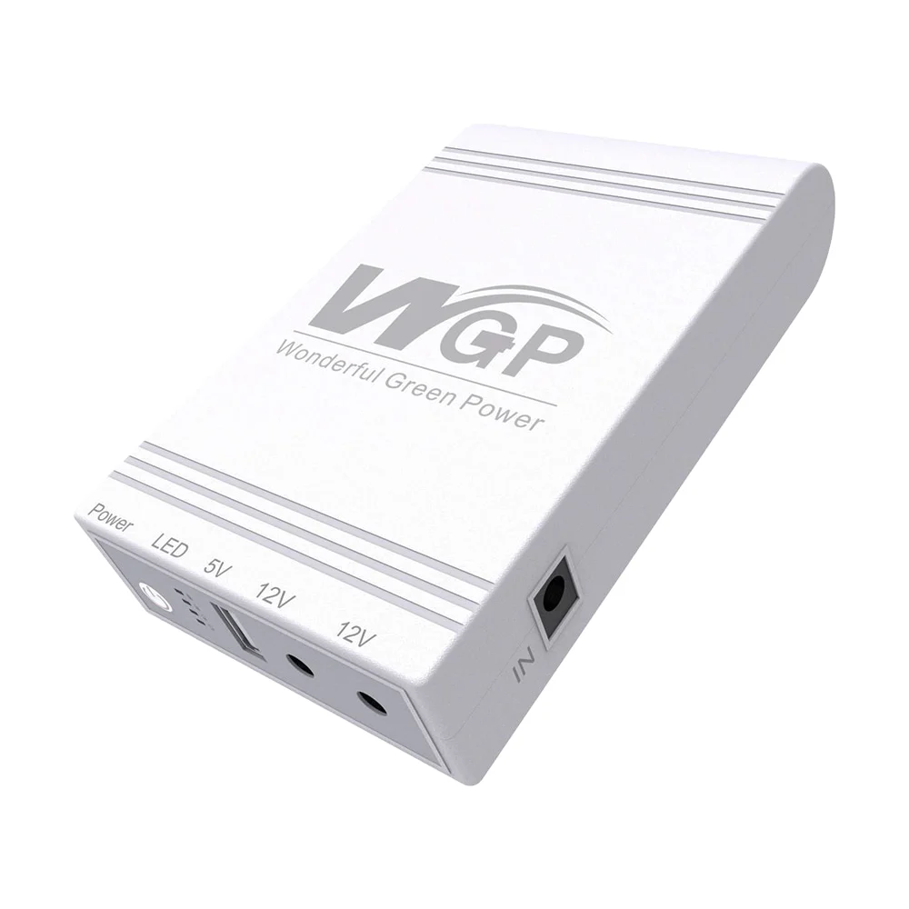 Джерело безперебійного живлення Mini UPS WGP UPS103C 16000mAh 5V/12V/12V, Li-ion 4*4Ah, для роутера і медіаконвертера фото 5 Джерело безперебійного живлення Mini UPS WGP UPS103C 16000mAh 5V/12V/12V, Li-ion 4*4Ah, для роутера і медіаконвертера фото 5