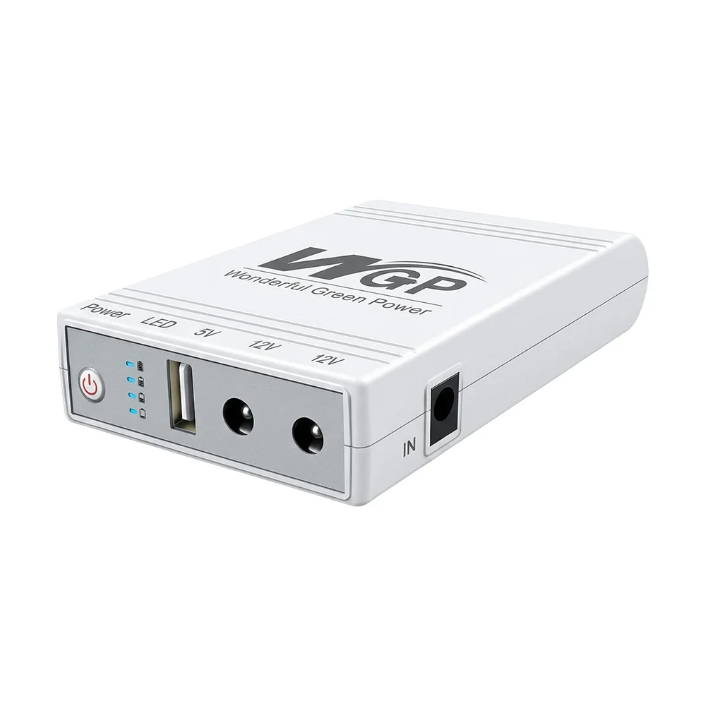 Джерело безперебійного живлення Mini UPS WGP UPS103C 16000mAh 5V/12V/12V, Li-ion 4*4Ah, для роутера і медіаконвертера Джерело безперебійного живлення Mini UPS WGP UPS103C 16000mAh 5V/12V/12V, Li-ion 4*4Ah, для роутера і медіаконвертера