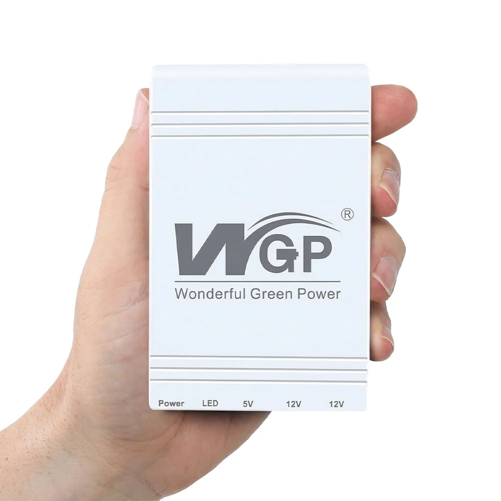Джерело безперебійного живлення Mini UPS WGP UPS103C 16000mAh 5V/12V/12V, Li-ion 4*4Ah, для роутера і медіаконвертера фото 2 Джерело безперебійного живлення Mini UPS WGP UPS103C 16000mAh 5V/12V/12V, Li-ion 4*4Ah, для роутера і медіаконвертера фото 2