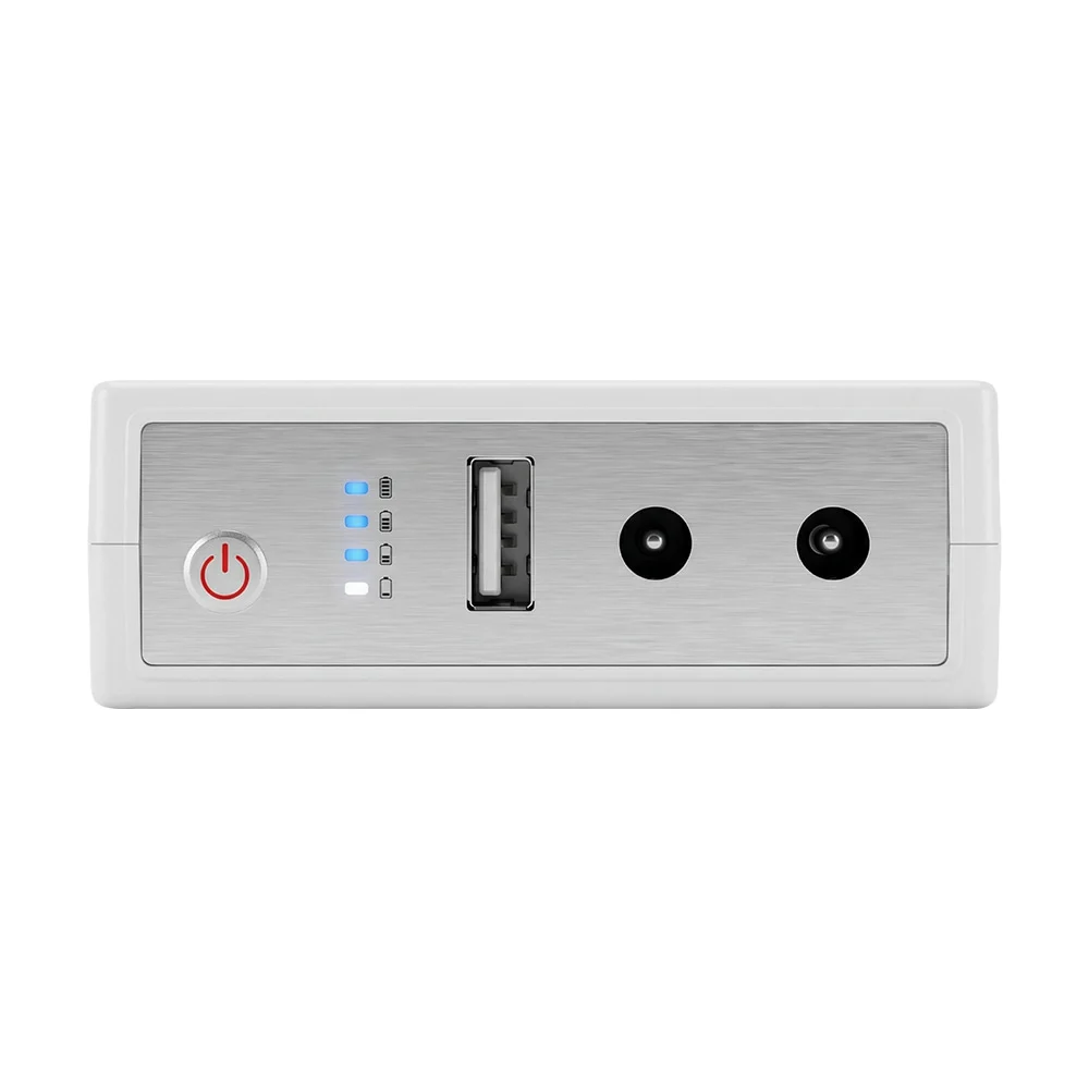 Джерело безперебійного живлення Mini UPS WGP UPS103C 20000mAh 5V/12V/12V, Li-ion 4*5Ah, для роутера та оптичного терміналу фото 13 Джерело безперебійного живлення Mini UPS WGP UPS103C 20000mAh 5V/12V/12V, Li-ion 4*5Ah, для роутера та оптичного терміналу фото 13