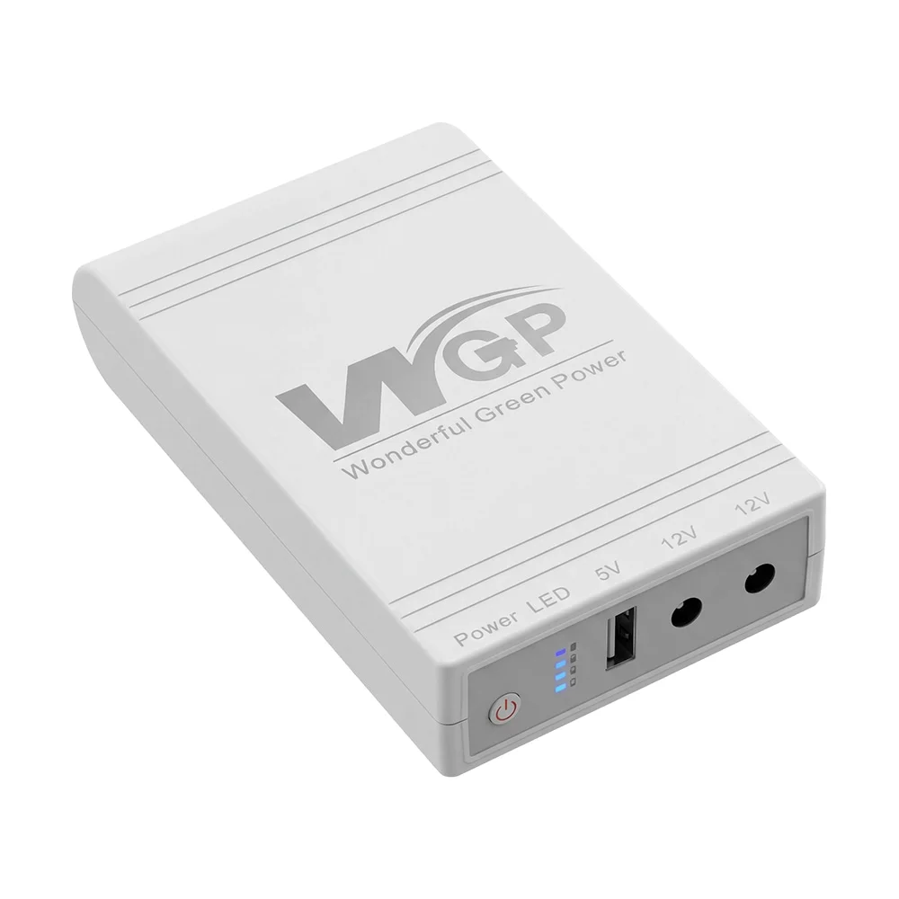 Джерело безперебійного живлення Mini UPS WGP UPS103C 20000mAh 5V/12V/12V, Li-ion 4*5Ah, для роутера та оптичного терміналу фото 10 Джерело безперебійного живлення Mini UPS WGP UPS103C 20000mAh 5V/12V/12V, Li-ion 4*5Ah, для роутера та оптичного терміналу фото 10