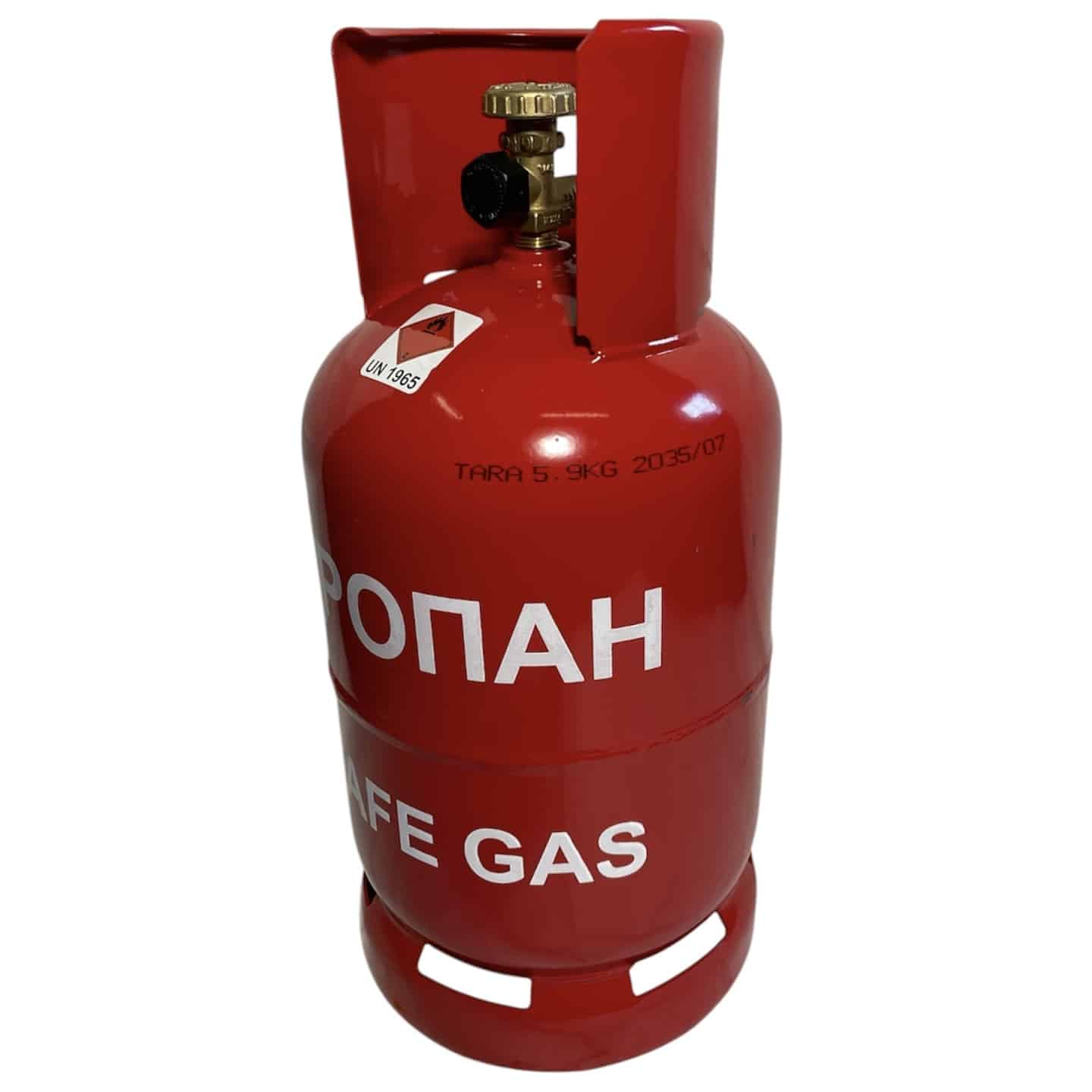 Металевий газовий балон Safegas 12.3 л 