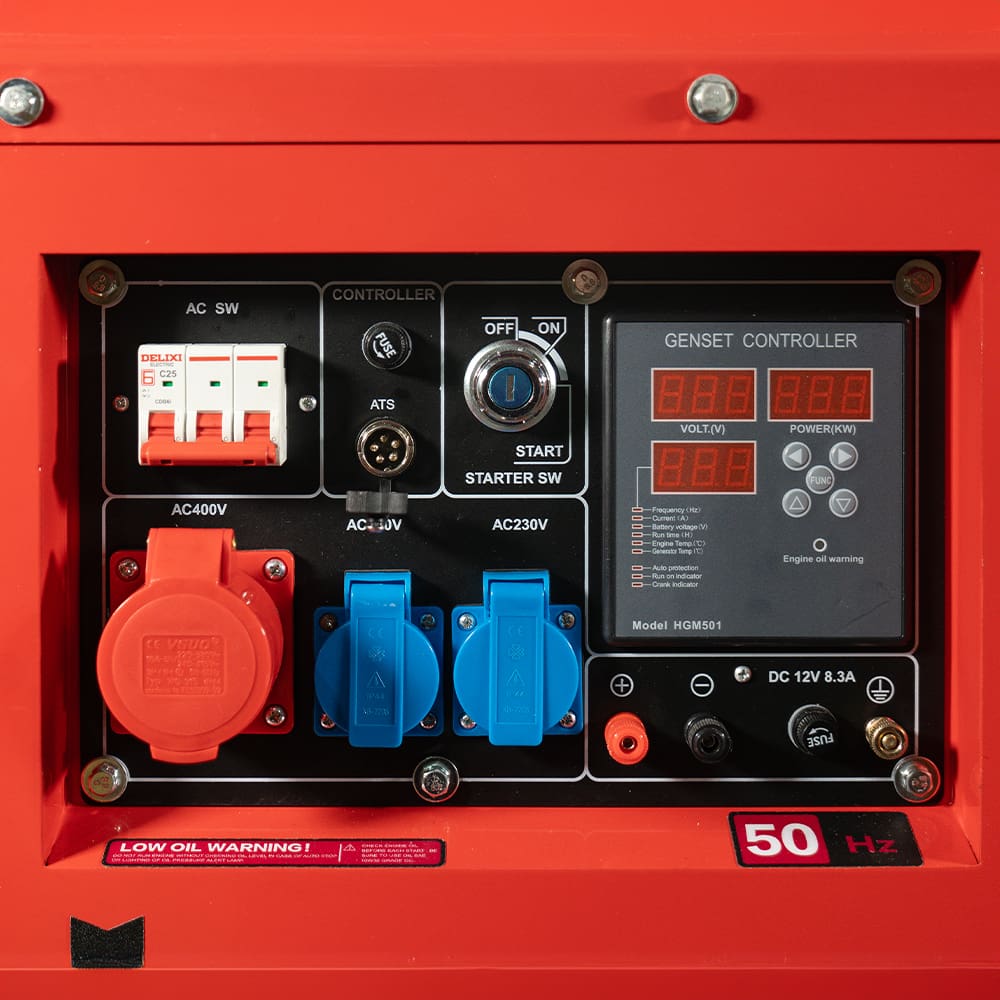 Генератор дизельний трифазний 6 кВт Bison BS8500Q-3 фото 11 Генератор дизельний трифазний 6 кВт Bison BS8500Q-3 фото 11