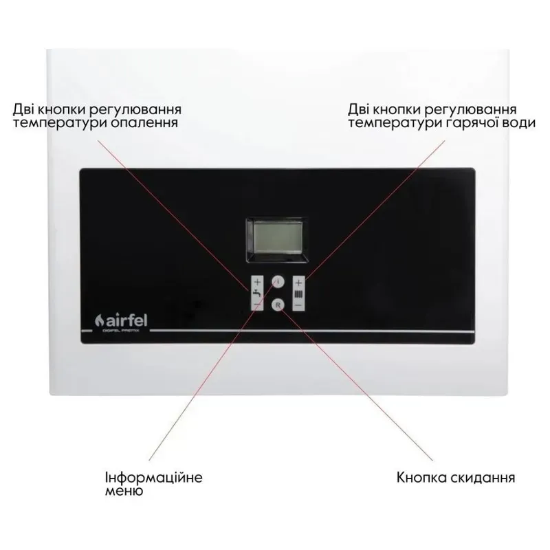 Газовий котел Airfel DIGIFEL PREMIX 36 кВт фото 7
