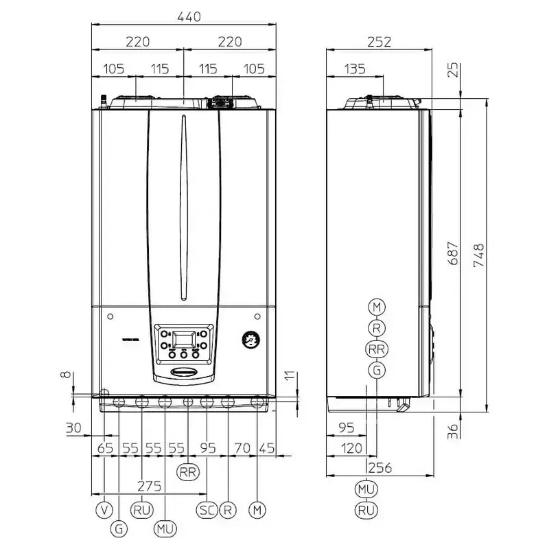 Газовий котел Immergas Victrix Tera V2 28 EU фото 5