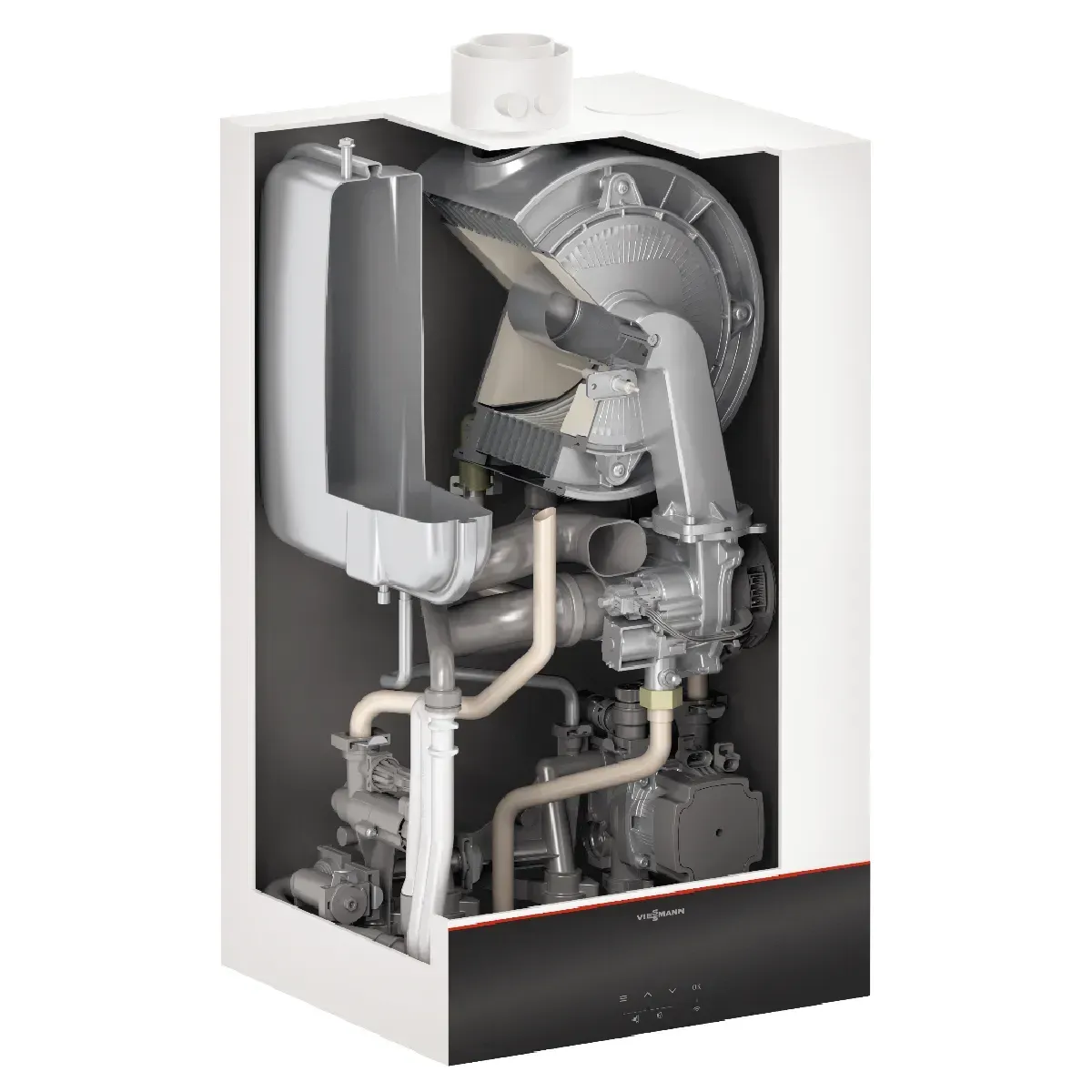 Газовий котел Viessmann Vitodens 111-W B1LF-25 з вбудованим бойлером 46л (Z023144) фото 5