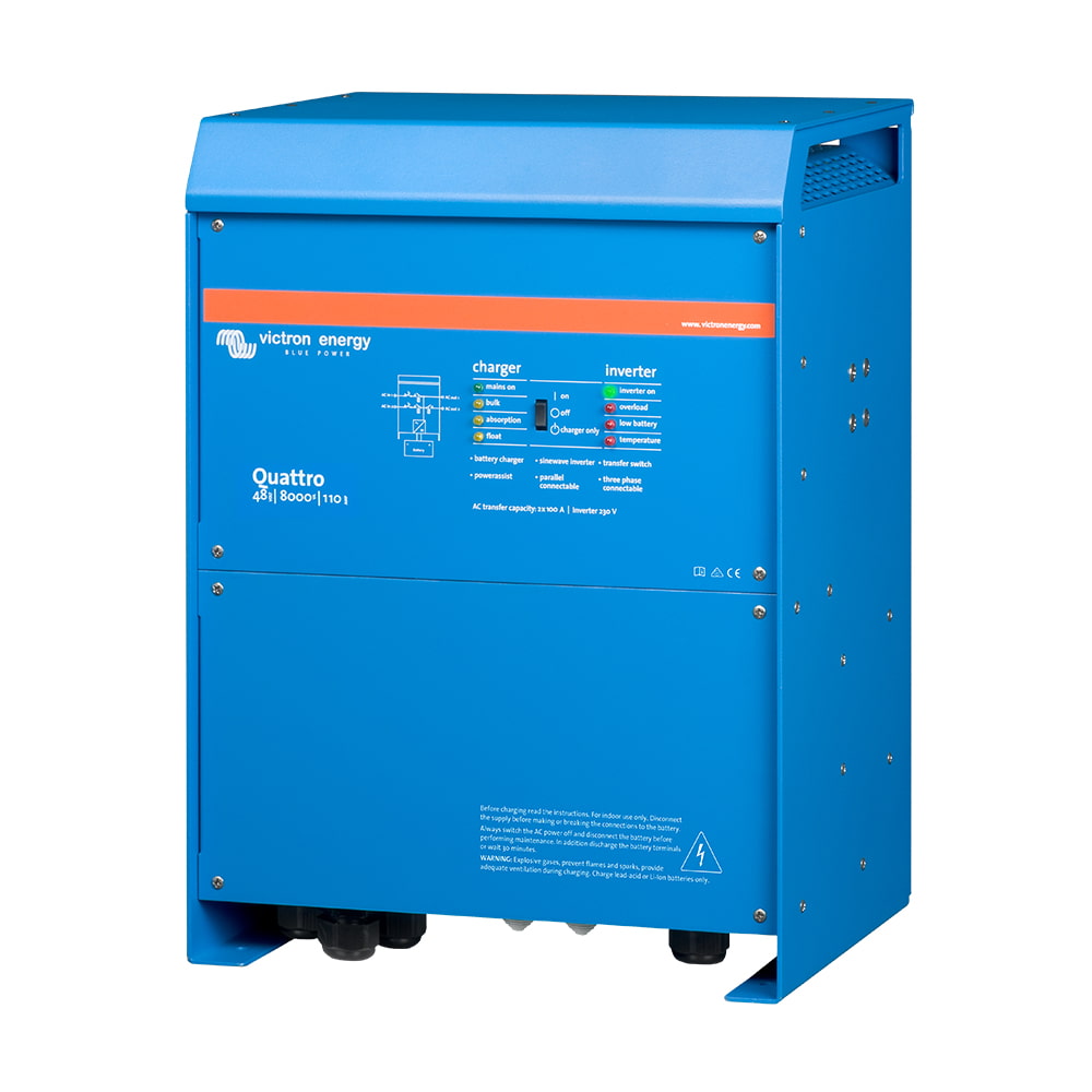Інвертор 8kVA/6.4kW Victron Energy Quattro 48/8000/110-100/100 
