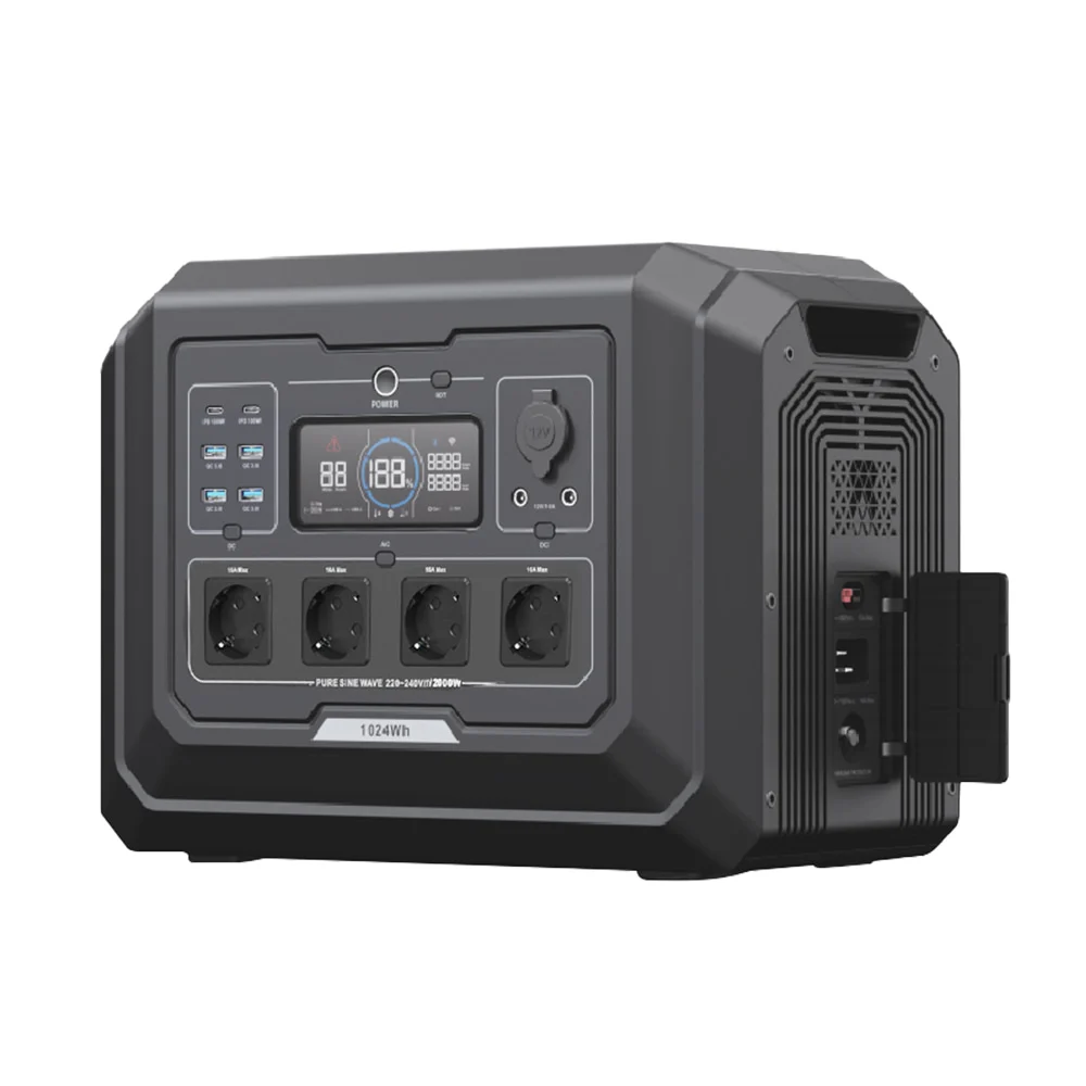 Комплект резервного живлення OUPES 5120Wh 2000W: зарядна станція OUPES Mega 1 S1 2000W 1024Wh LiFePO4 та 2 додаткові батареї OUPES S2-BAT 2048Wh LiFePO4 фото 2 Комплект резервного живлення OUPES 5120Wh 2000W: зарядна станція OUPES Mega 1 S1 2000W 1024Wh LiFePO4 та 2 додаткові батареї OUPES S2-BAT 2048Wh LiFePO4 фото 2