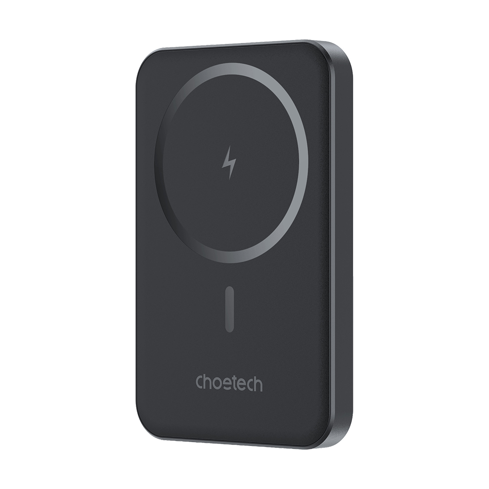 Повербанк 5000mAh Choetech B709 Black PD3.0 бездротова магнітна зарядка Повербанк 5000mAh Choetech B709 Black PD3.0 бездротова магнітна зарядка
