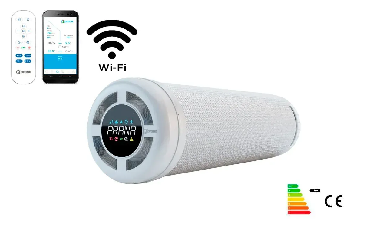 Рекуператор Prana 150 Eco Energy Wi-Fi Рекуператор Prana 150 Eco Energy Wi-Fi