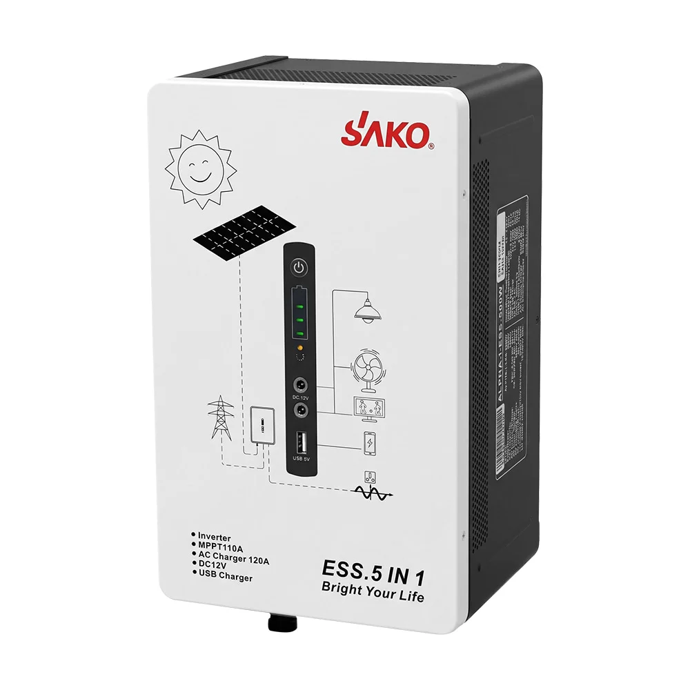 Система резервного живлення (інвертор та батарея) Sako Alpha-ESS-500W/1KWh настінна. Потужність 500 Вт, енергоємність 1004.8 Вт*год, LifePO4 фото 3 Система резервного живлення (інвертор та батарея) Sako Alpha-ESS-500W/1KWh настінна. Потужність 500 Вт, енергоємність 1004.8 Вт*год, LifePO4 фото 3