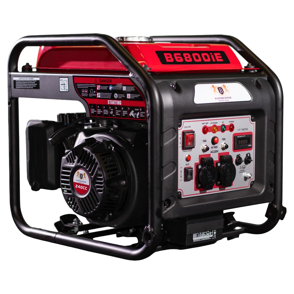 Бензиновий інверторний генератор BAMFORD B6800i (5.5 кВт) фото 2 Бензиновий інверторний генератор BAMFORD B6800i (5.5 кВт) фото 2