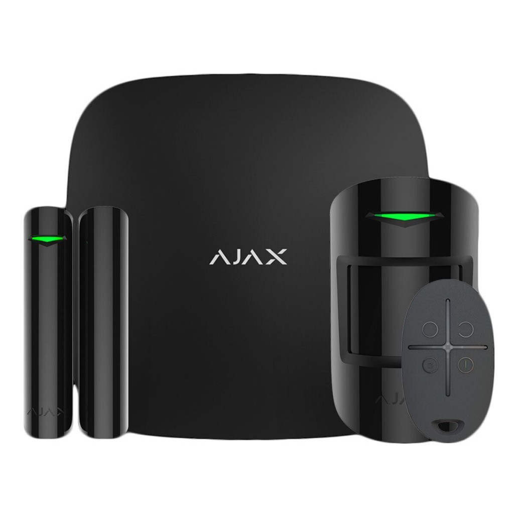 Комплект охоронної сигналізації Ajax StarterKit2 black 